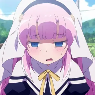 🔮 Anime, Manga, Fille, Triste, Mignon telegram sticker