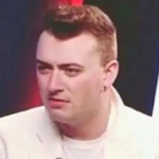 😓 Sam Smith penyanyi, pop, potret, orang, selebriti whatsapp sticker