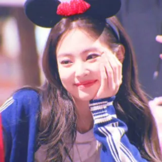🌹 Jennie Kim kpop, jennie, blackpink, idol, ca sĩ, disney telegram sticker