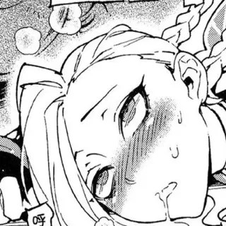 😍 Anime, Manga, Faccia, Donna telegram sticker