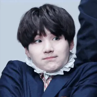 🖤 Suga K-pop, Cantante, Musicista, Idolo, Pop coreano telegram sticker
