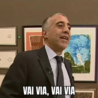 ↗️ VAI VIA, VAI VIA telegram sticker