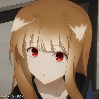 🙂 Holo Spice and Wolf frix_x_fox whatsapp sticker