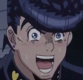 💎 Josuke Higashikata JoJo's Bizarre Adventure: Diamond is Unbreakable อนิเมะ, มังงะ, โจโจ้, โจสุเกะ, Diamond is Unbreakable telegram sticker