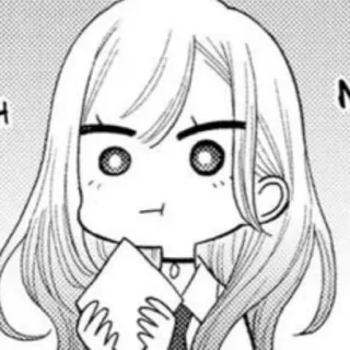 😶 Animé, Chibi, Mignon, Manga, Fille, Sandwich telegram sticker