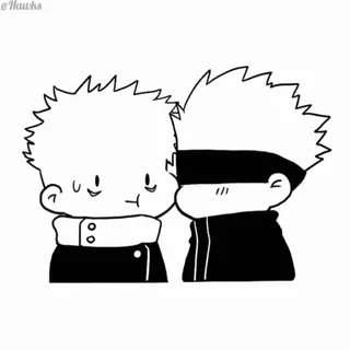 ❤️ carino, anime, personaggio, illustrazione telegram sticker