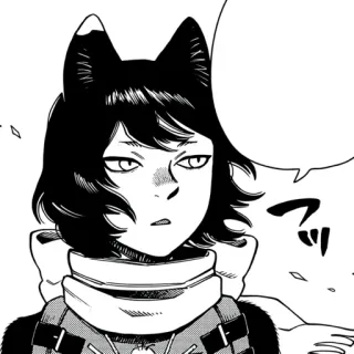 😒 Secre Swallowtail Black Clover フッ telegram sticker