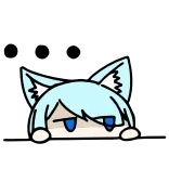🔥 Anime, Chat, Kawaii, Mignon, Chibi, Manga whatsapp sticker