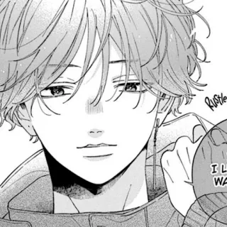 🍳 I like watching Anime, Mangá, Garoto, Adolescente, Ilustração, Desenho telegram sticker