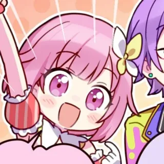 🎊 Anime, Desenho animado, Chibi, Fofo, Kawaii telegram sticker
