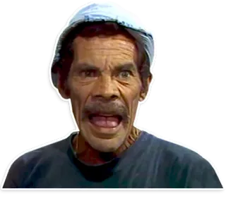⁉️ Don Ramón Don Ramon, El Chavo del Ocho, bravo, chateado, mexicano whatsapp sticker
