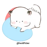 😴 รักตลอดไป chinchilla, imut, hewan, menggemaskan, kartun telegram sticker