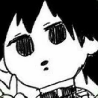🌊 аниме, мультфильм, эскиз, жест telegram sticker