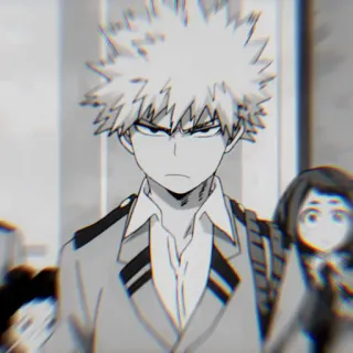 💥 Bakugo My Hero Academia 动漫, 我的英雄学院, 爆豪, 我的英雄, 英雄, 角色 telegram sticker