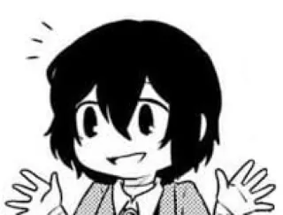 🍃 anime, manga, cartoon, cute, chibi telegram sticker