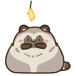 🐾 dog, flower, cute, animal, cartoon, sticker telegram sticker