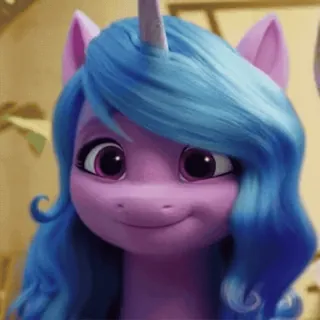 👎 Zipp Storm My Little Pony: A New Generation My Little Pony, Zipp Storm, unicórnio, desenho animado, personagem, fofo telegram sticker