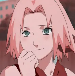 🎌 Sakura Naruto anime, sakura, haruno, naruto, cartoon telegram sticker