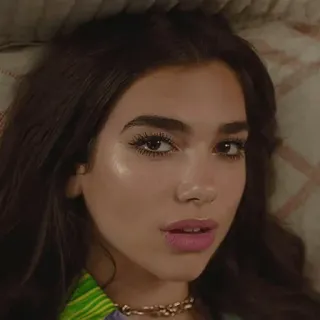 ☺️ Dua Lipa певец, знаменитость, портрет, женщина, мода, красота telegram sticker
