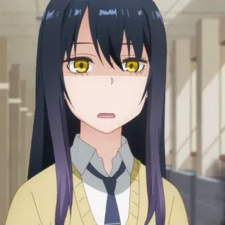 Mieruko-chan // @OtakuStickers telegram stickers