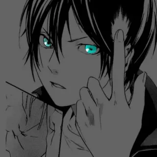 👆 Anime, Dito medio, Offensivo, Illustrazione telegram sticker