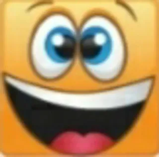 🤓 smiley, visage, dessin animé, emoji whatsapp sticker