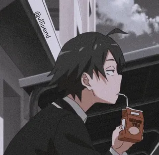 🎟 LEMON TEA Anime, Citroenthee, Drankje, Cartoon telegram sticker
