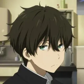 Anime boy @Sticker_Mania_Channel whatsapp stickers