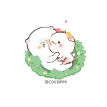 🤗 可爱, 动物, 卡通, 卡哇伊, 爱, 喜爱 whatsapp sticker
