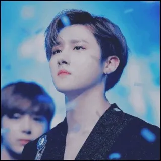 🍾 kpop, idol, mannelijk, zanger, portret telegram sticker