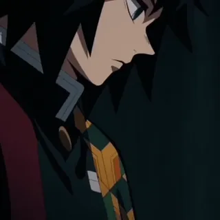 🌊 Giyu Tomioka Demon Slayer 动漫, 鬼灭之刃, 富冈义勇, 富冈 telegram sticker