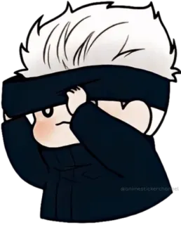 😊 @animestickerchannel Anime, Sticker, Mignon, Personnage, Chibi telegram sticker