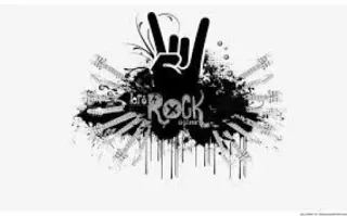 🤘 Let's Rock Again ร็อกแอนด์โรล, เพลง, ร็อก, ท่าทางมือ telegram sticker
