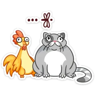 Блин и Чик :: @TgSticker telegram stickers