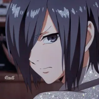 🌟 Hasti Anime, Charakter, Porträt, Manga whatsapp sticker
