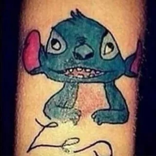 💵 Stitch Cartone animato, Alieno, Blu, Personaggio, Stitch telegram sticker