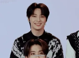 👏 *cutely claps* kpop, 可爱, 鼓掌, 搞笑, 表情包 telegram sticker