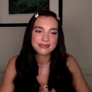 🖇 Dua Lipa Sänger, Promi, Frau, Popstar, Musiker whatsapp sticker