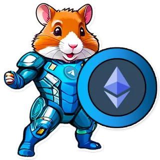 🪙 criceto, armatura, scudo, criptovaluta, Ethereum, cartoni animati, animale telegram sticker