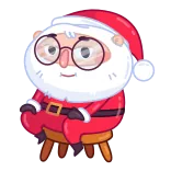 Santa от @tgemojis telegram emojis 😏