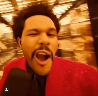 🎤 The Weeknd Sänger, Musik, Künstler, Interpret whatsapp sticker