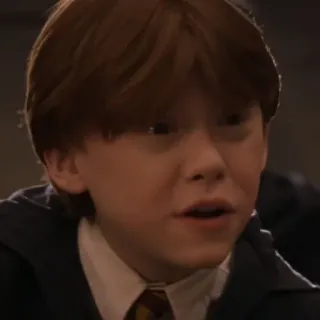 🦁 Ron Weasley Harry Potter ロン・ウィーズリー, ハリー・ポッター, 魔法使い, 友達, 生徒, 映画 telegram sticker