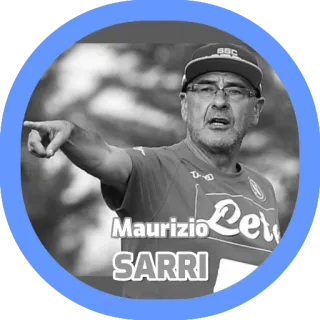 🇮🇹 Maurizio Sarri Maurizio
SARRI calcio, calcio, allenatore, manager, Serie A telegram sticker
