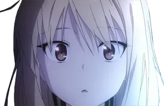 😦 Anime, Dziewczyna, Postać, Manga telegram sticker