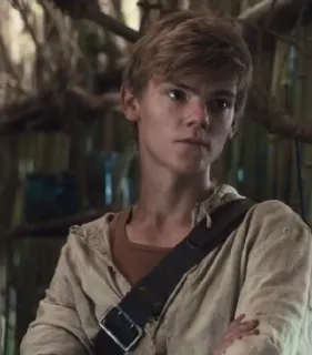 😠 Newt The Maze Runner teen, movie, character, newt telegram sticker