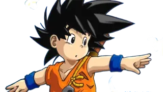 😯 Goku Dragon Ball 动漫, 漫画, 悟空, 孩子, 龙珠 telegram sticker