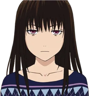 😒 Anime, Manga, Chica, Personaje, Retrato telegram sticker