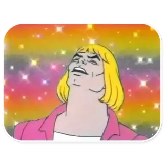 ☺️ He-Man Masters of the Universe He-Man, Masters of the Universe, Kartun 80an, Pria berotot, Karakter kartun, Meme whatsapp sticker