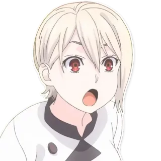 Food Wars ~@AnimeLibrary_Stickers telegram stickers