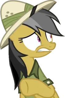 😱 pony, animal, cartoon, cute, equine, animated telegram sticker